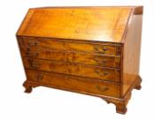 Tiger Maple Slant-Front Desk