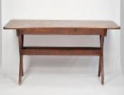 Long Sawbuck Farm Table