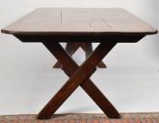 Long Sawbuck Farm Table
