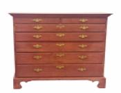 Painted Tall Chest of Drawers