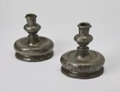 Pair of Pewter Candlesticks