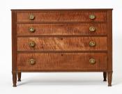 Tiger Maple Chest of Drawers