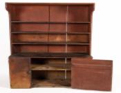 Hooded Pewter Cupboard