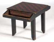 Paint Decorated Checkerboard Table