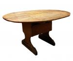 Shoe-Footed Chair Table