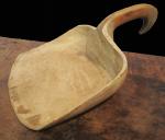 Large Wooden Grain Scoop