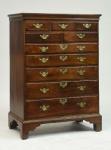 Chippendale Walnut High Chest