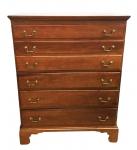 Chippendale Cherry Lift-Top Blanket Chest