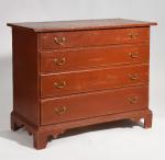 Painted Chippendale Chest of Drawers