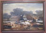 Village Scene - Hidley