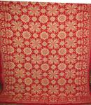 Red and White Coverlet - 1844