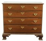 Chippendale Cherry Chest of Drawers