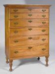 Tall Chest On Turned Legs