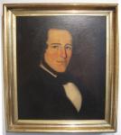 Folk Art Portrait of a Gentleman