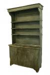 Early Hooded Pewter Cupboard