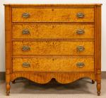 Figured Maple Chest of Drawers