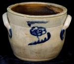 One-Gallon Stoneware Crock - N. Clark