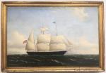 Portrait of the Barque Cornwall