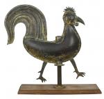 French Folk Art Rooster Weathervane