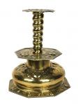 17th Century Brass Candlestick