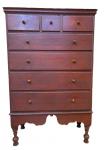 Transitional William & Mary/Queen Anne Tall Chest