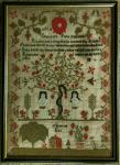 "Adam and Eve" Sampler