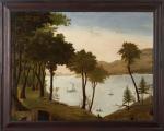 Hudson River Landscape Painting