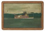Painting of the Paddle Steamer "New York"