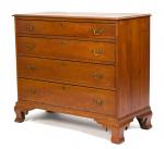 Chippendale Cherry Chest of Drawers