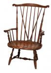 Windsor Brace-Back Fan-Back Armchair
