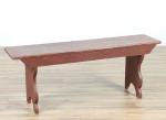 Painted Country Bench