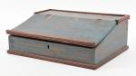 Blue Table-Top Writing Desk