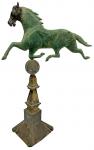 Horse Weathervane on Stand