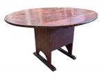 Oval Hutch Table