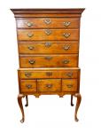 Queen Anne Butternut Highboy