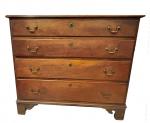 Chippendale Cherry Chest of Drawers