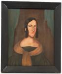 Naive Portrait of a Woman - Ralph Curtis