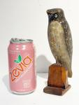 Carved Wooden Owl