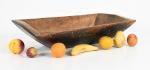 Wooden Trencher w/Stone Fruit