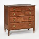 Tiger Maple Chest of Drawers