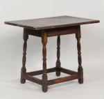 Stretcher-Base Tavern Table