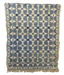 Jacquard Coverlet Dated 1850.