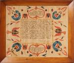Pennsylvania German Fractur Dated 1811 - Brechall