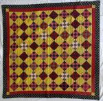 Nine-Patch Pieced Quilt